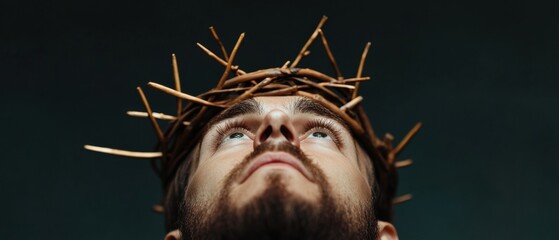 Contemplative Black Saturday Sacred Portrait Authentic Spiritual Narrative with Immersive Passion Play Cinematography for Theological Storytelling and Contemporary Faith Experiences