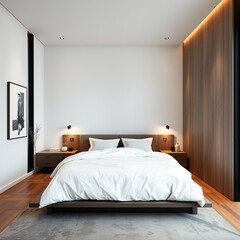 modern bedroom interior