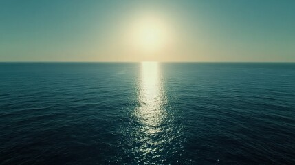 Obraz premium Sunrise Over the Ocean