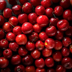 画面いっぱいに広がるアセロラ