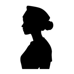a nurse silhouette   