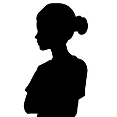 a nurse silhouette   