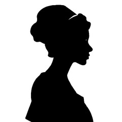 silhouette of a nurse