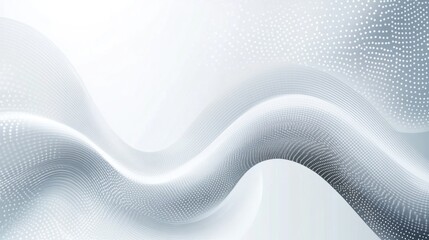 Abstract grayscale wave background with subtle dotted texture.