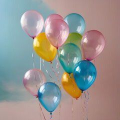 stock photo of birthday balloon