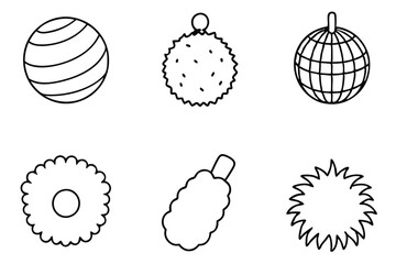  fuzzy line art drawing depicting soft contours and textures