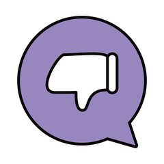 バットアイコン　吹き出し