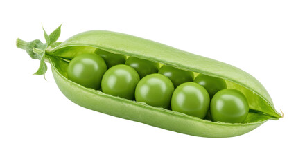 Isolated Pea Pod