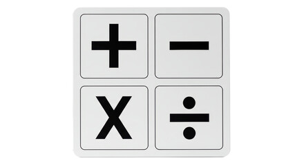 Isolated Math Symbols
