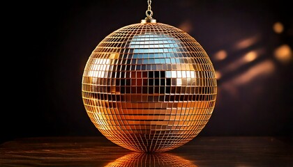 Disco ball in the party