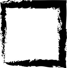 Obraz premium Set of square frames in grunge style. Elements for tags, labels, cards