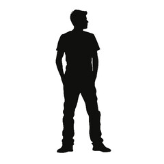 man silhouette 