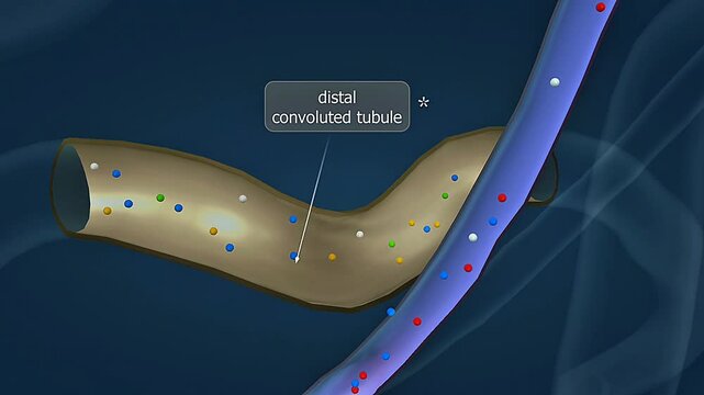 Anatomy and function of distal convoluted tubule of nephron