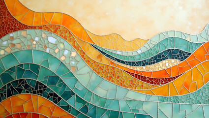 "Radiant Waves: Exploring the Full Color Spectrum"

