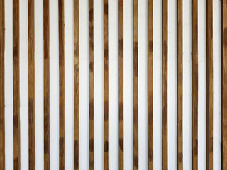Timber Battens Wood Slat Wall Background.