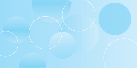 Abstract geometric background gradient soft light blue bokeh for Graphic Business background hitech technology digital design illustration web template background backdrop vector illustration eps10