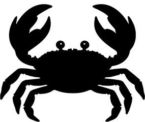 red crab isolated on white
