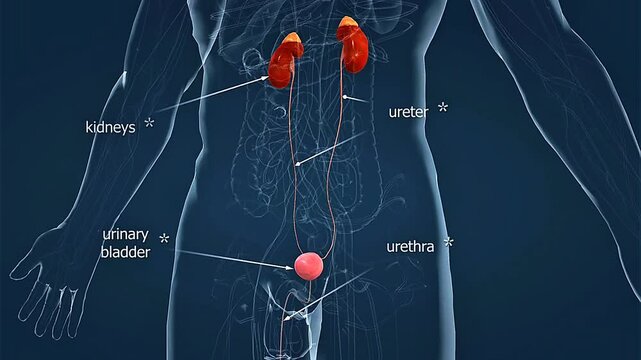 Human urinary system