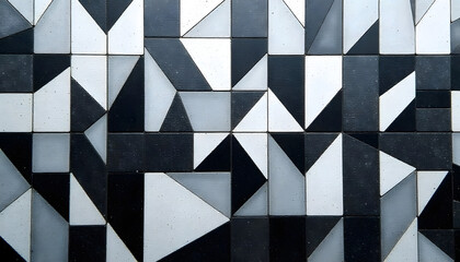 "Classic Black and White Checkerboard Tile Pattern"

