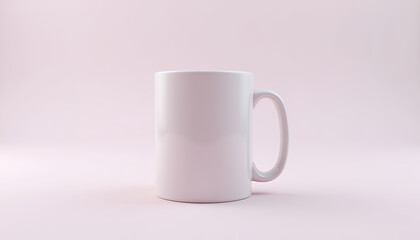 Fototapeta premium cup of coffee without branding on table