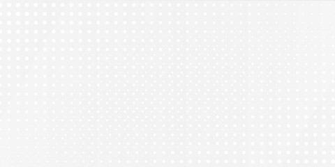 Modern dots hexagon white and gray background with dot white gray wave light technology abstract simple modern