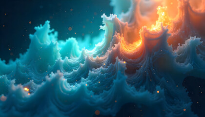 "Pastel Sky at Dusk with Soft Gradient Colors"

