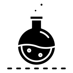 Lab Equipment line icon