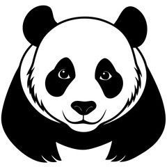 panda bear vector