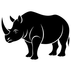 rhino vector illustration