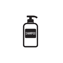 set of cosmetic bottles isolated