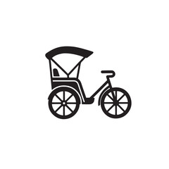 vintage carriage pedicab