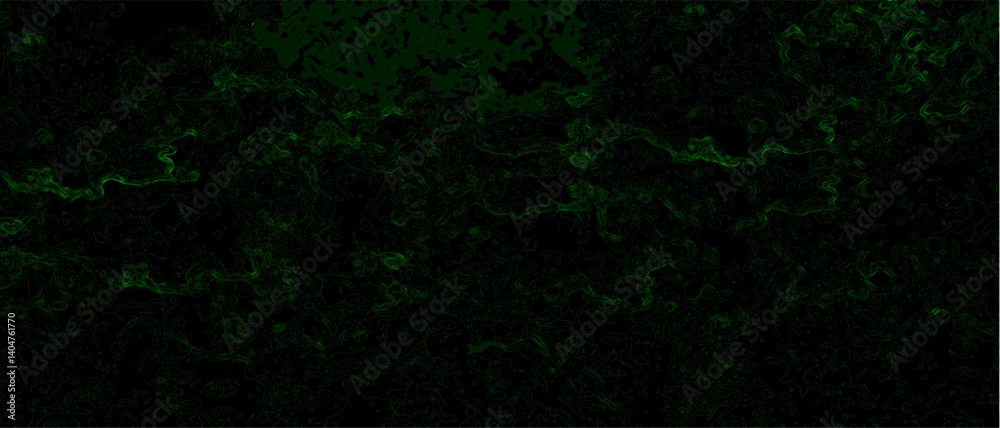 Poster Abstract background with swirling green energy patterns. Nebula-inspired void, with glowing filaments and a deep, mysterious ambiance. Texture with subtle green wisps and thin swirling lines.