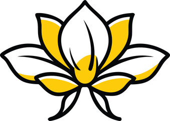 Wallflower, Waxflower, Windflower, Wisteria, Yellow Bell, Zephyranthes (Rain Lily), Snowdrop, Oxeye Daisy, Star Jasmine, Everlasting Daisy, flower logo icon