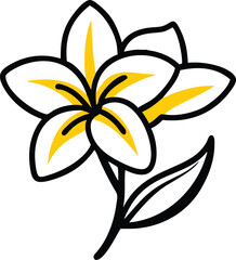 Wallflower, Waxflower, Windflower, Wisteria, Yellow Bell, Zephyranthes (Rain Lily), Snowdrop, Oxeye Daisy, Star Jasmine, Everlasting Daisy, flower logo icon