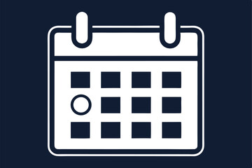 Calendar Icon With A Selected Date For Reminders And Planning Schedules