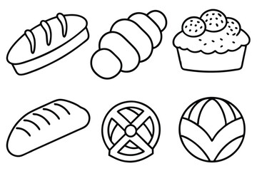 Adobe Illustrator ArtworkBakery production trendy line art visual designs