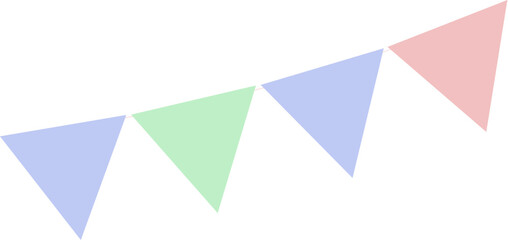 파스텔톤 가랜다
