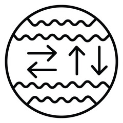 Geology and Soil Layer Vector icon design Illustration