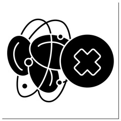 Blood hemophilia glyph icon. Inherited bleeding disorder. Disease symptoms. Health protection. Anemia disease concept. Filled flat sign. Isolated silhouette vector illustration