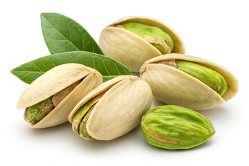pistachio image on white background image