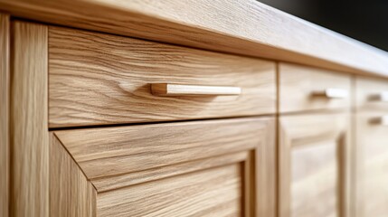 Carpenter creating wood cabinet. Featuring woodworking and custom cabinetry