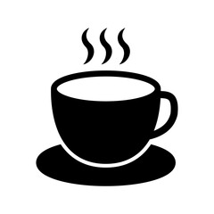 Cup icon. Hot drink icon. Coffee or tea cup. 