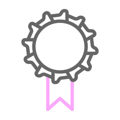 Search Mail Vector Line Lt Pink Grey Icon Design