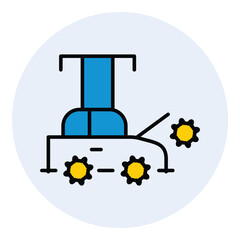 Auto Industry and Car Parts vector Icon design