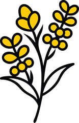 Canna Lily, Celosia, Crocus, Edelweiss, Flame Lily, Foxglove, Gaillardia, Goldenrod, Heliotrope, Hellebore, Honeysuckle, Ice Plant, Kangaroo Paw, Lady’s Slipper Orchid, Magnolia, flower logo icon