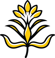 Canna Lily, Celosia, Crocus, Edelweiss, Flame Lily, Foxglove, Gaillardia, Goldenrod, Heliotrope, Hellebore, Honeysuckle, Ice Plant, Kangaroo Paw, Lady’s Slipper Orchid, Magnolia, flower logo icon