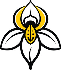 Canna Lily, Celosia, Crocus, Edelweiss, Flame Lily, Foxglove, Gaillardia, Goldenrod, Heliotrope, Hellebore, Honeysuckle, Ice Plant, Kangaroo Paw, Lady’s Slipper Orchid, Magnolia, flower logo icon