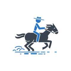 Horseback Rider Icon