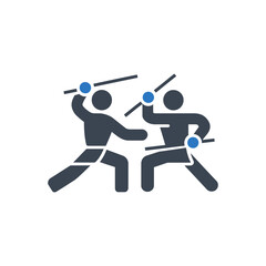 Stick Fighting Icon