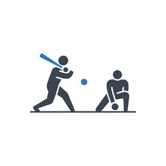 Baseball Swing Icon